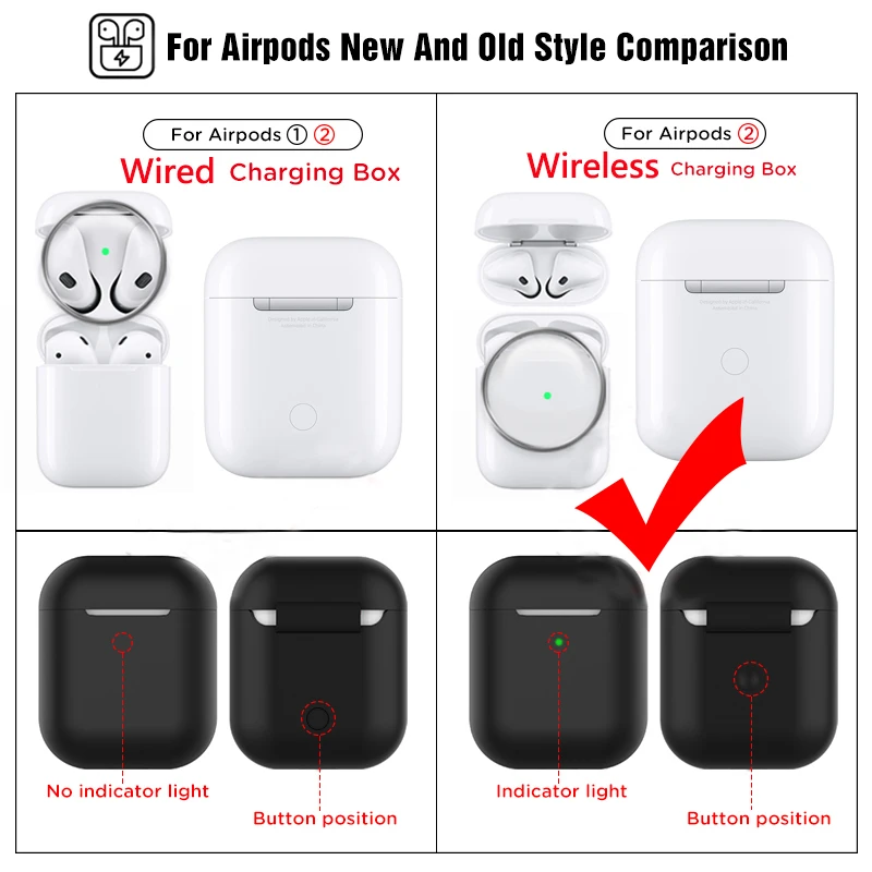 GOOYIYO металлическая противопылевая защита для AirPods 2 с беспроводной зарядной