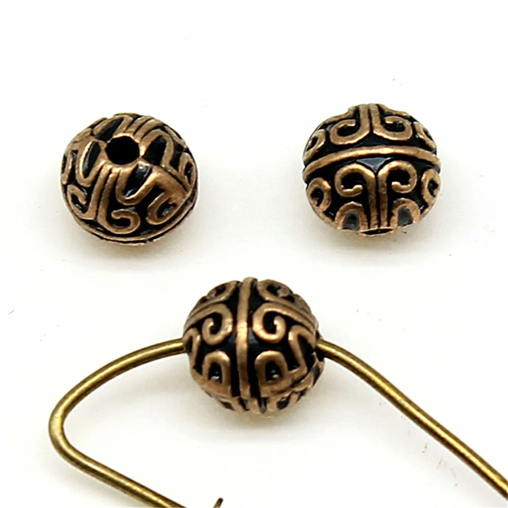 20 шт.7 мм шарм круглые бусины распорки космические для изготовления ювелирных