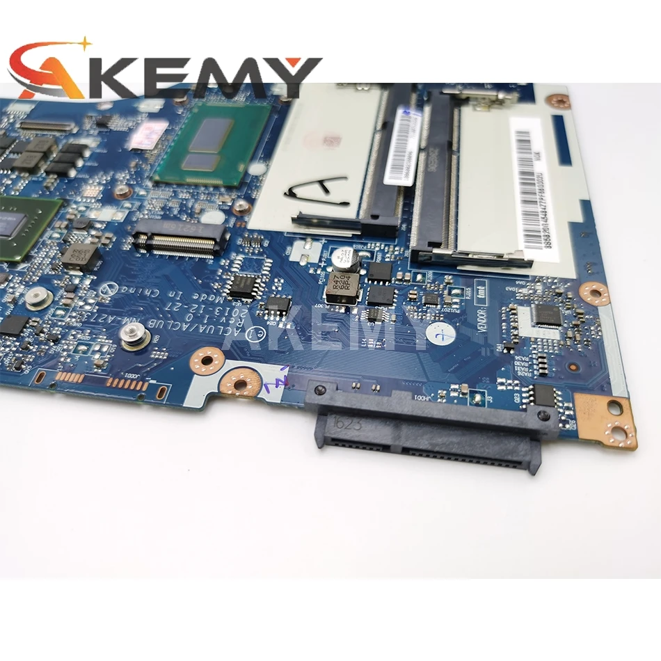 

Akemy NM-A273 mainboard For Lenovo G50-70 Z50-70 G50-70M laptop motherboard NM-A273 i3-4030U GT840/820M-2GB work original