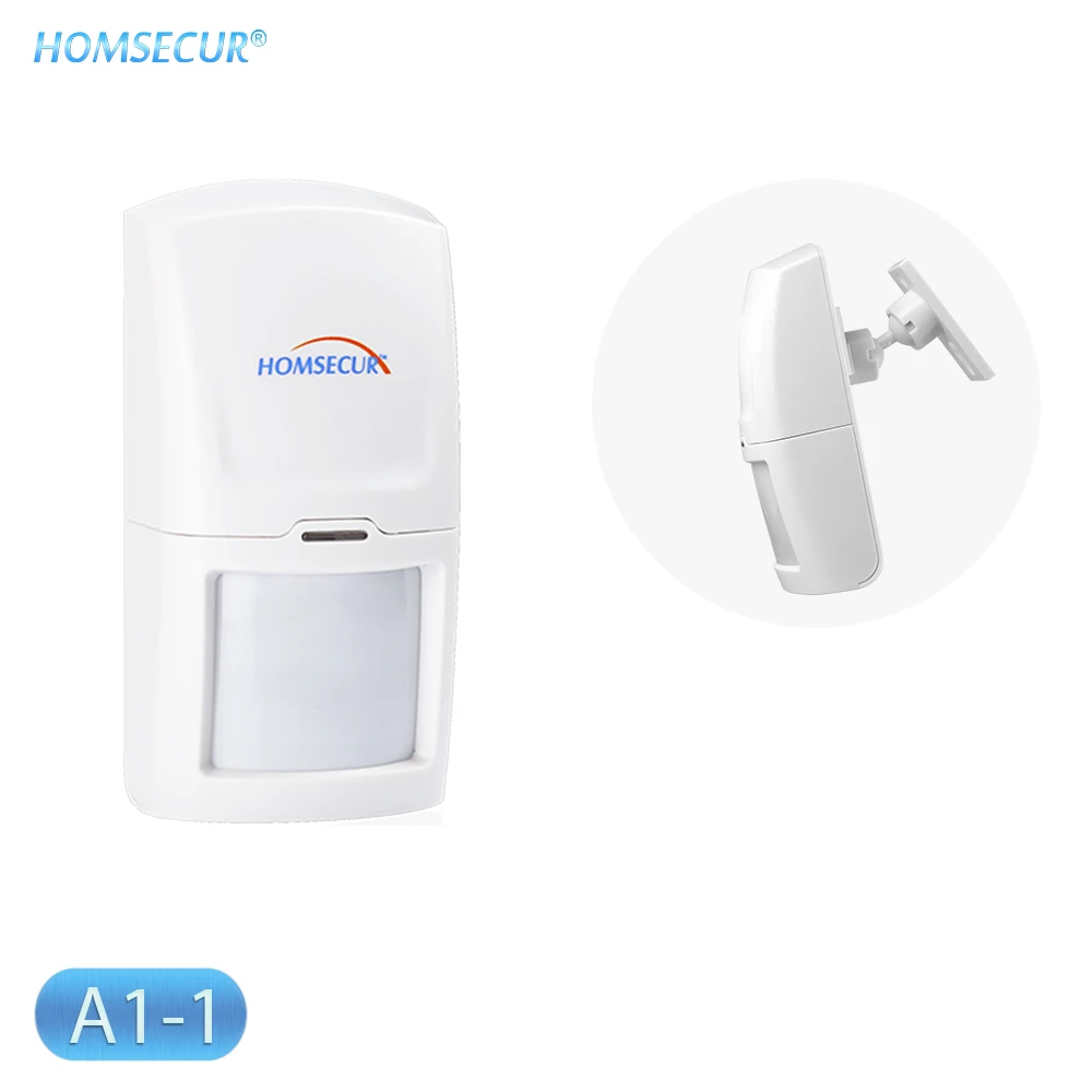 

HOMSECUR A1-1 433MHz Wireless PIR Motion Sensor Detector for Home Alarm Burglar System