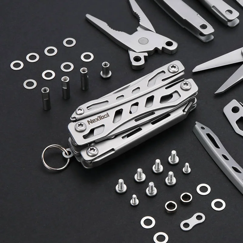 NE0138 NexTool Mini Flagship 10 IN 1 Multi Functional Tool Folding EDC Hand Screwdriver Pliers Bottle Opener for Outdoor |