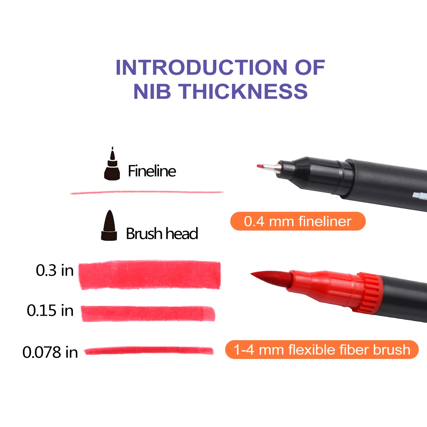 ZSCM 8/12/24/36/160 120 Colors Dual Brush Markers Pens  Colored Pencil Watercolor Art Markers Fineliner Calligraphy Pens