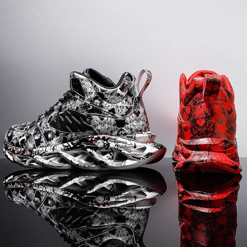 

Мужские высокие модные кроссовки, лидер продаж 2021, удобная женская повседневная обувь, уличная Нескользящая дышащая мужская обувь