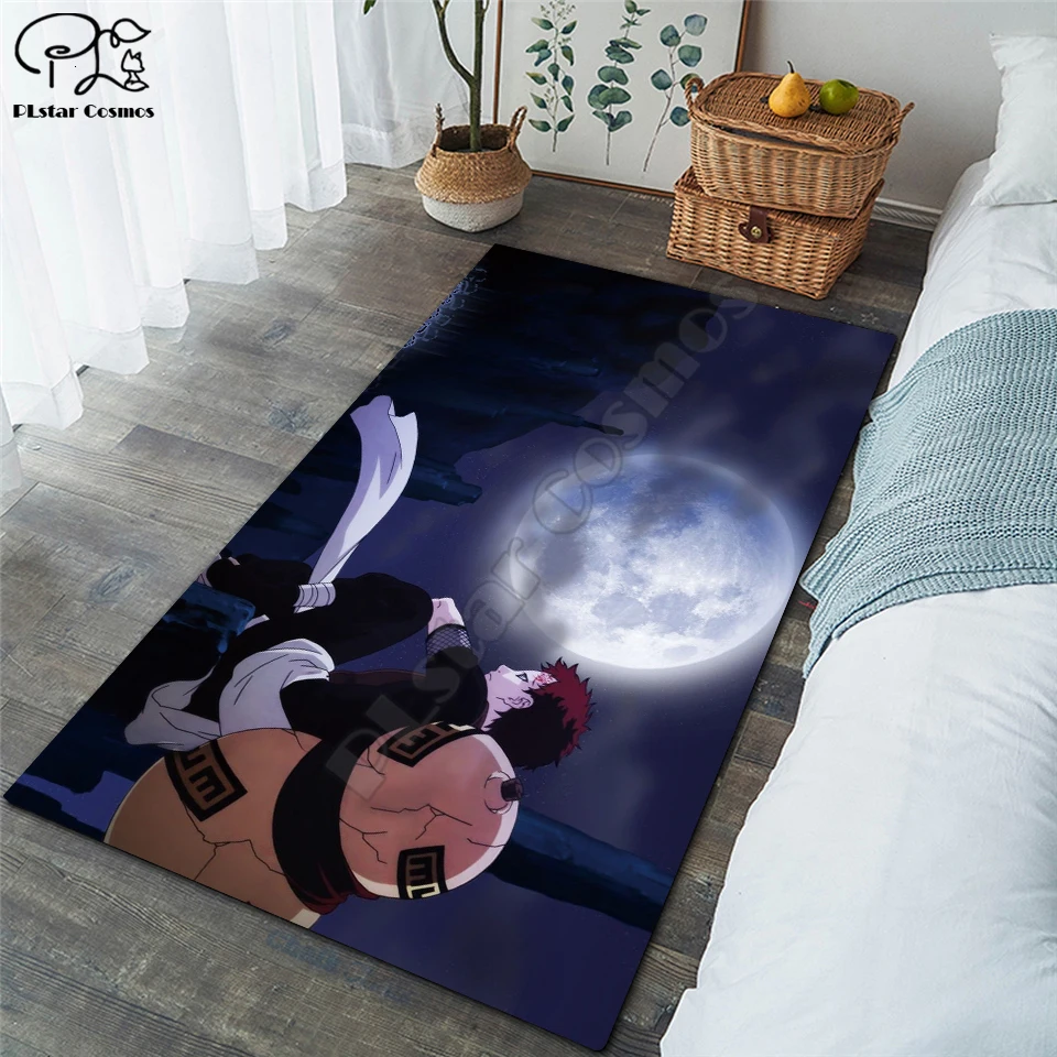 

Naruto/Sasuke Shaggy Anti-Skid Area Floor Mat 3D Rug Non-slip Mat Dining Room Living Room Soft Child Bedroom Mat Carpet 03