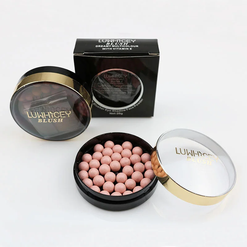 Матовые шарики румяна контурные тени для век водонепроницаемые стойкие