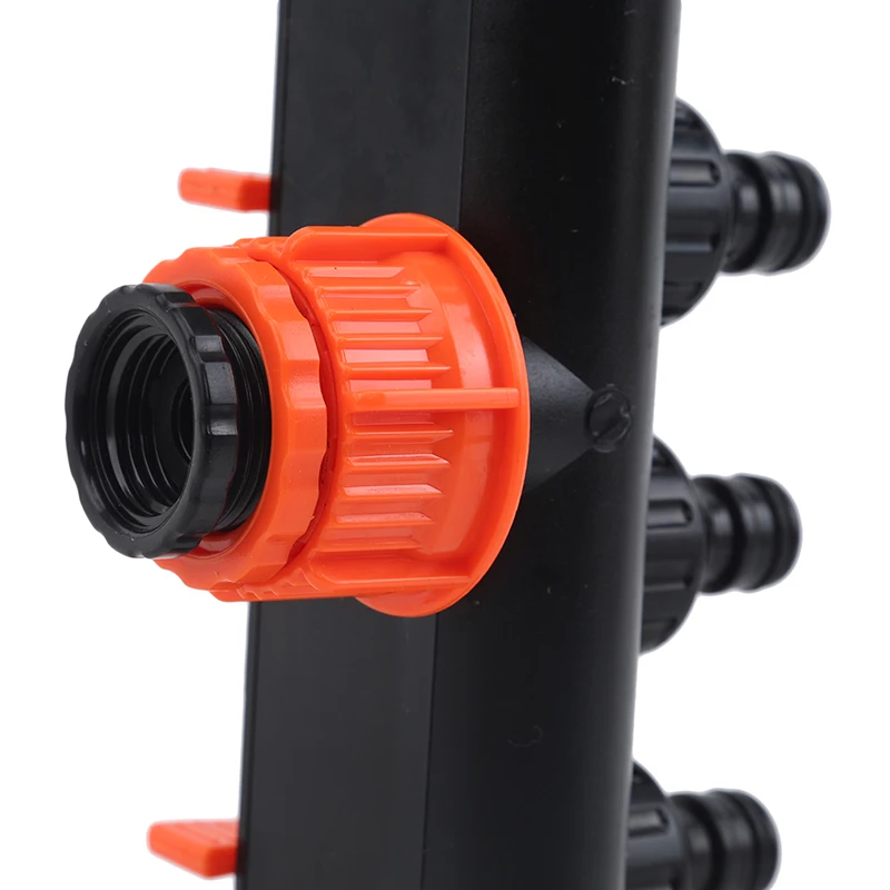 

European Style One-Way 4 Valve With Switch Water Diversion Valve Automatic Watering Pipe Joint Garden Irrigation Tool