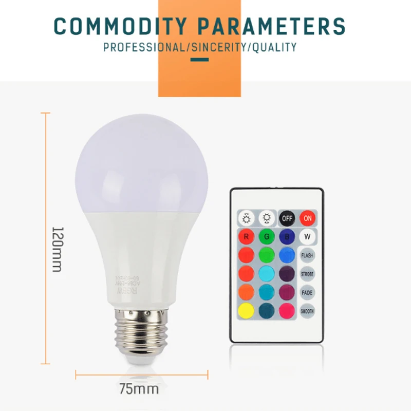 Цвет изменения с регулируемой яркостью дистанционным управлением Управление