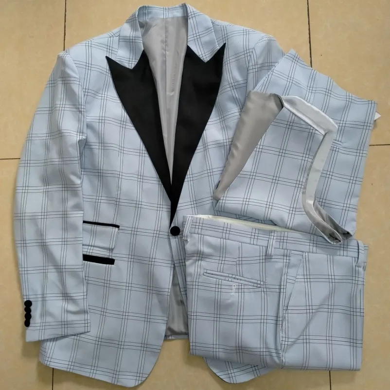 Изготовленный На Заказ MadGrooms Для мужчин смокинг для жениха на одной пуговице Пик