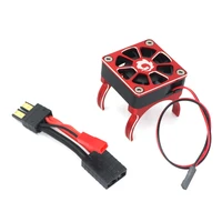 cooling fan with brush motor radiator cover fashion style rc model acce for trx 4 scx10 rc4wd rc car 3650 3660 540 550 rc part