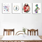 Настенная живопись на холсте разноцветная печать на беременности подарок акушере гинеколог Doula медицинский обучающий плакат украшение для дома