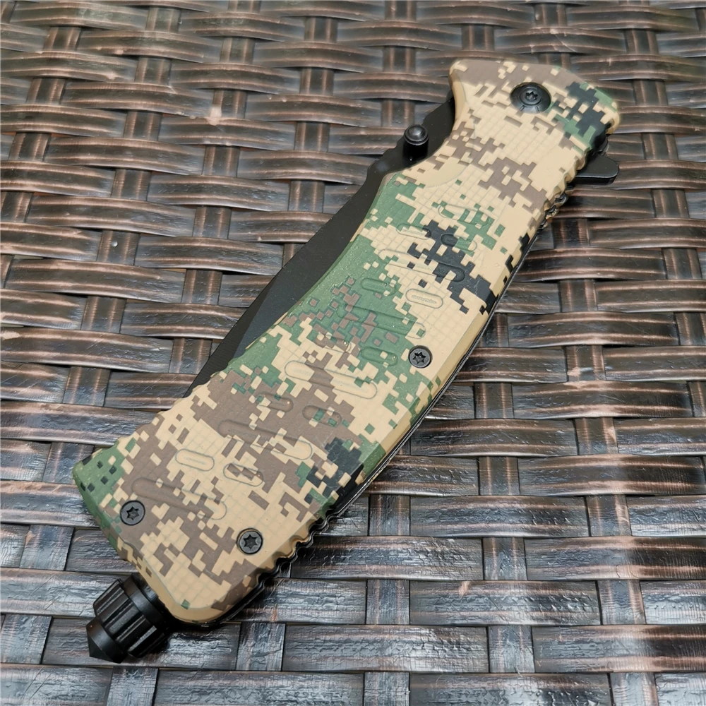 Складной нож высокой твердости для кемпинга тактический инструмент активного