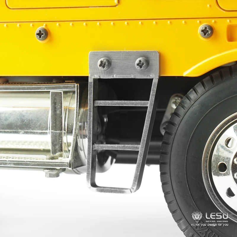 Металлическая педаль LESU 1/14 для радиоуправляемой модели грузовика TAMIYA Globe Liner King