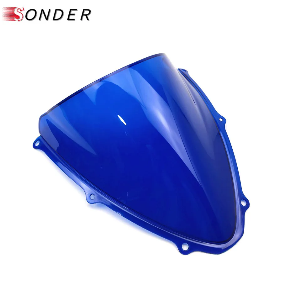 Ветровое стекло для ПК с двойными пузырьками Suzuki K6 GSXR GSX R GSX-R 600 750 GSXR600 GSXR750 2006 2007 06 07