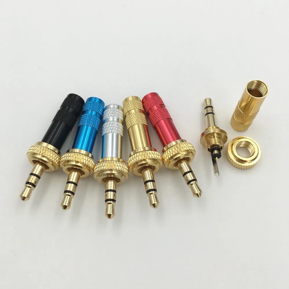 100 шт. Новый мини 3 5 мм переменного тока полюсный закручивающаяся крышка стерео