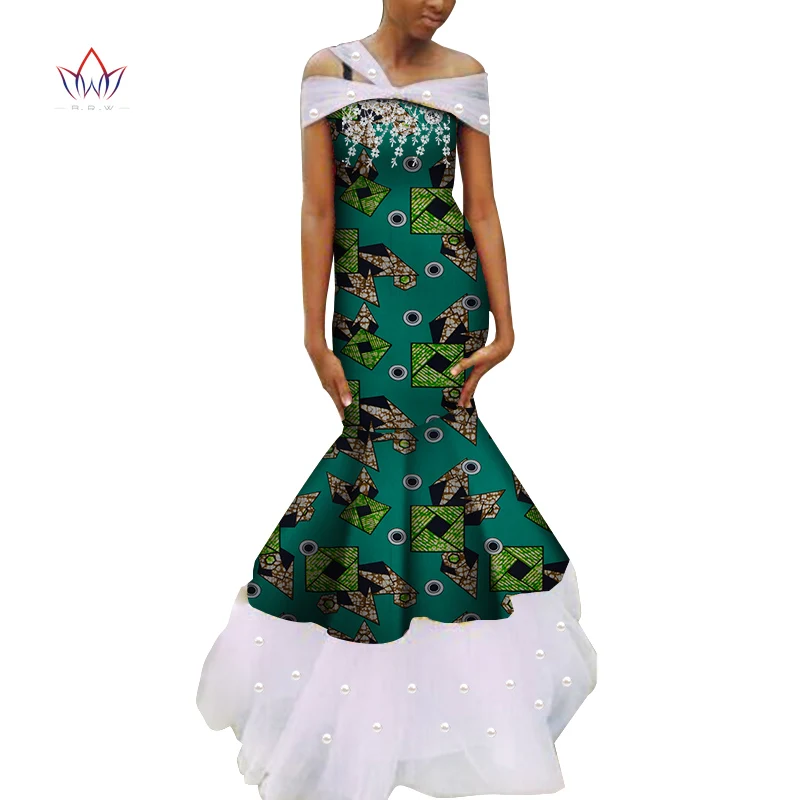 African Dresses For Women 2020 long lace dress plus size dresses for women 4xl 5xl 6xl bazin riche ankara sexy dresses WY4016