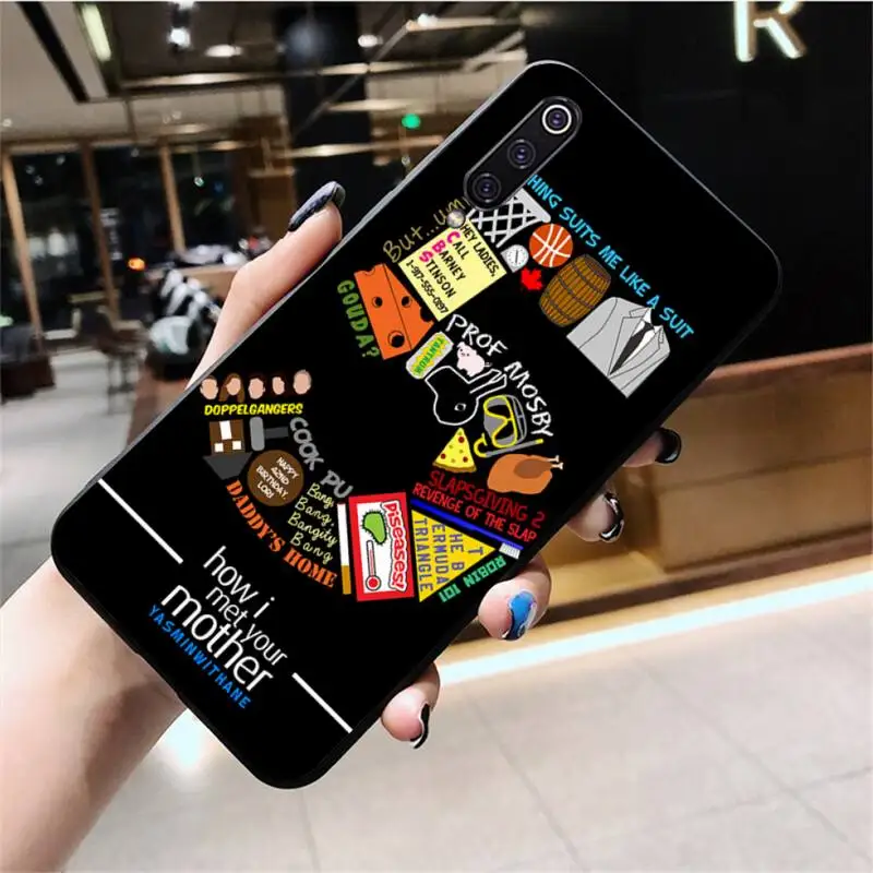 Чехол How I meet Your Mother черный мягкий чехол для телефона Huawei Honor 30 20 10 9 8 8x 8c v30 Lite view pro |