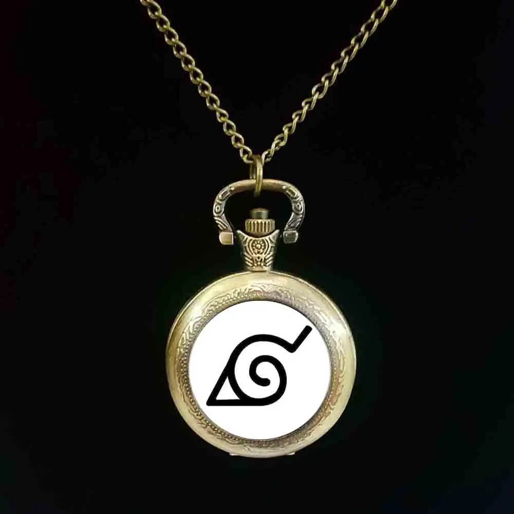 

1Pcs/lot Ninja pocket watch Character Pendant Necklace Accessories Gift Cosplay Prop Cos Anime Toys quartz