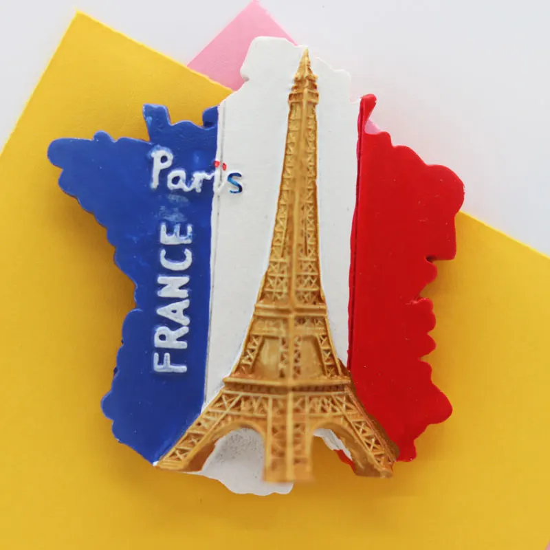 Магнит на холодильник Французский сувенир модель Эйфелевой башни детское