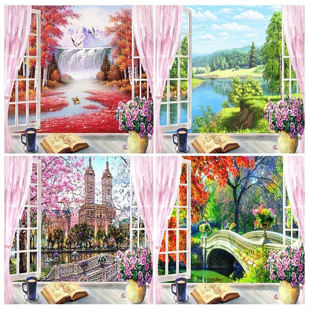 

Beautiful Scenery 5D DIY Diamond Painting Home Decoration Mural Square Round Diamond Art Picture Custom Mosaic Cross Stitch Gift