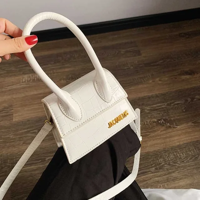 white Jacquemus, женская сумка, известный бренд, женские роскошные сумки, для женщин, сумки через плечо для женщин,, сумки-мессенджеры, маленькая сумка-тоут - Цвет: white