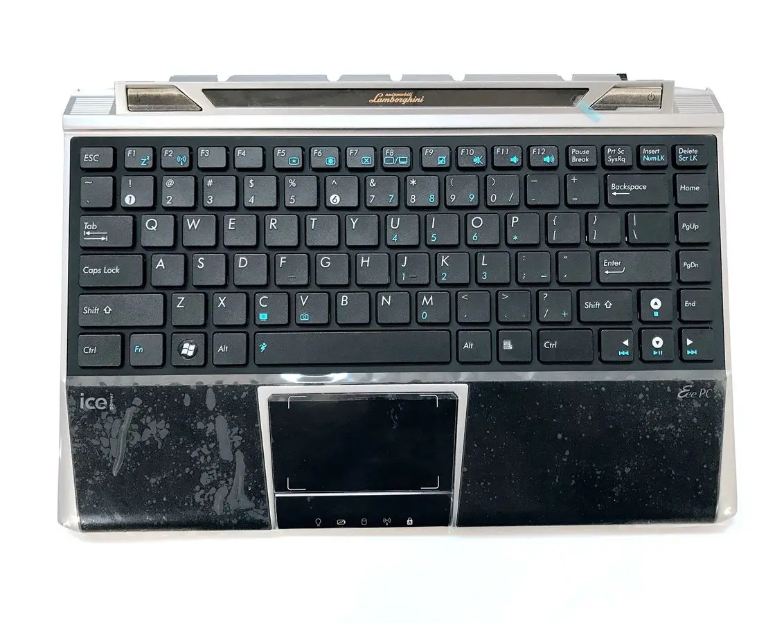 Новая американская клавиатура для Asus автомобили Lamborghini Eee PC VX6 Topcase с упором рук