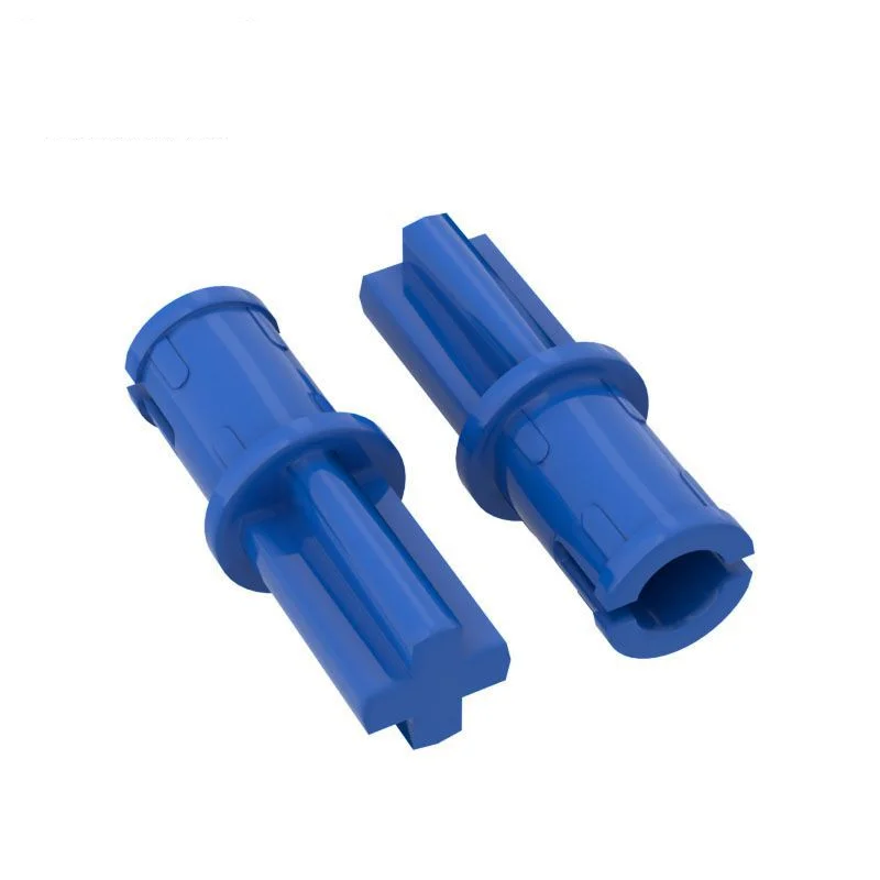 

10 PCS Bricks Parts DIY 43093 Half Cross Shaft 1X2 Friction Pin Parts Compatible Logo Educational High-Tech Parts Toys