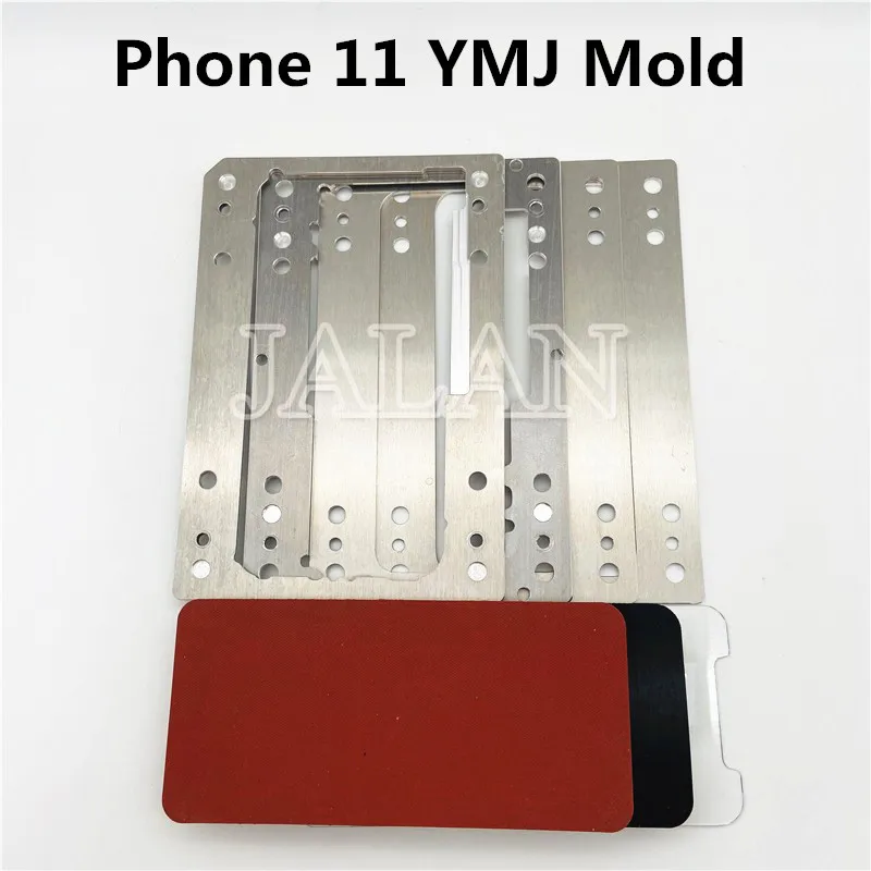 YMJ Lamination Mold For Iphone 11 LCD Touch Screen Glass OCA Glue Laminating No Bubble | Мобильные телефоны и аксессуары