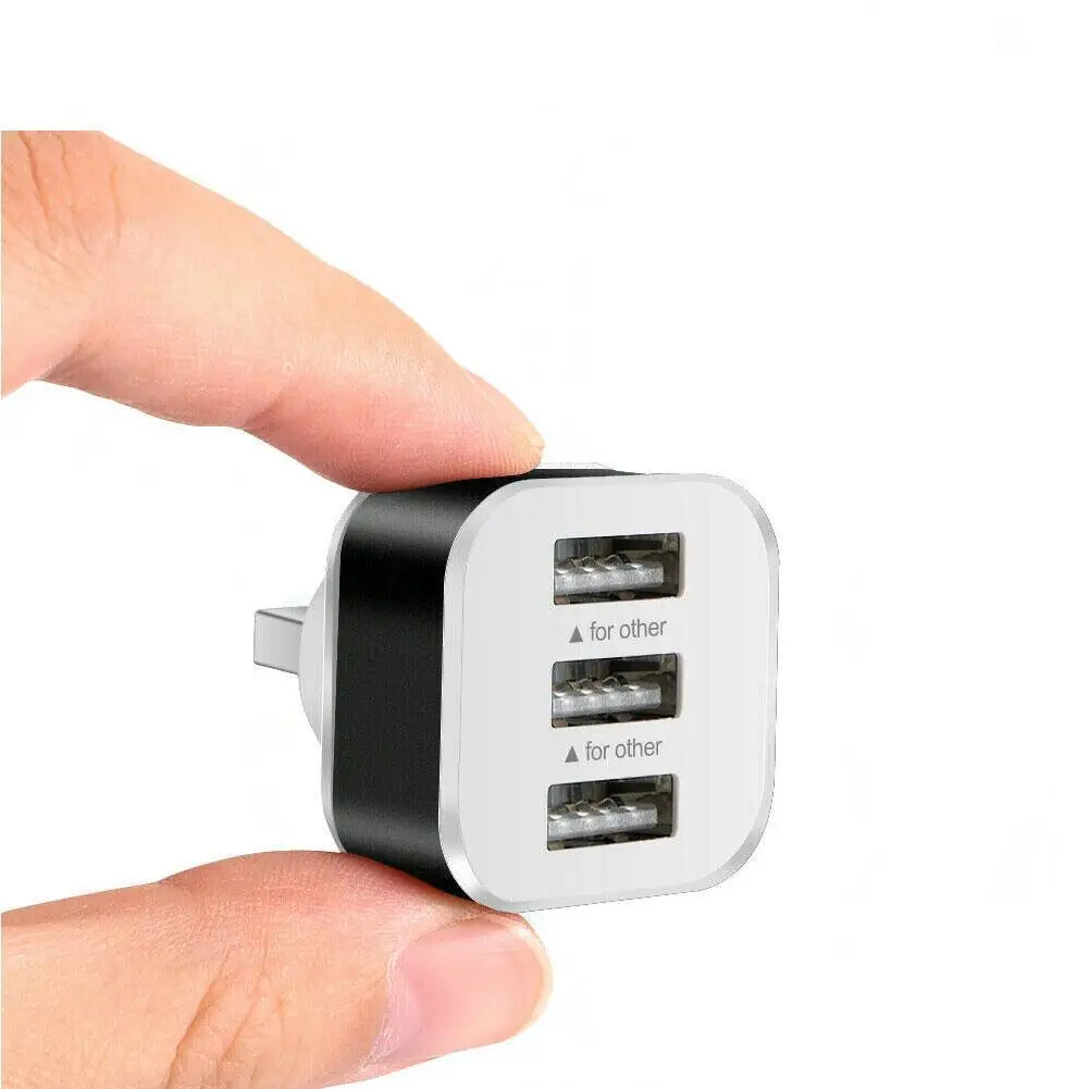 USB-концентратор 2 0 3 порта телефонный сплиттер Поворотный штекер для ноутбука