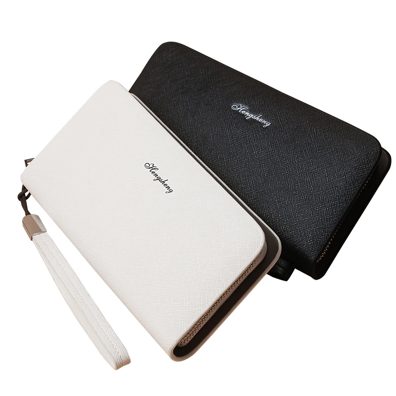 

New Fashion PU Leather Wallet Women Men Zipper Wallet PU Leather Slim Short Wallet Coins Purse ID Credit Card Holders Card Cases