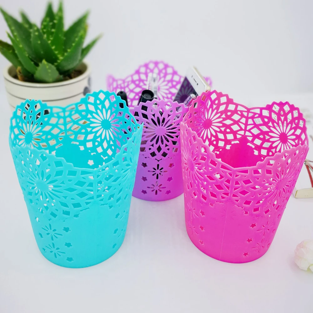 Новый офисный Органайзер настольный полый цилиндрический ящик для хранения