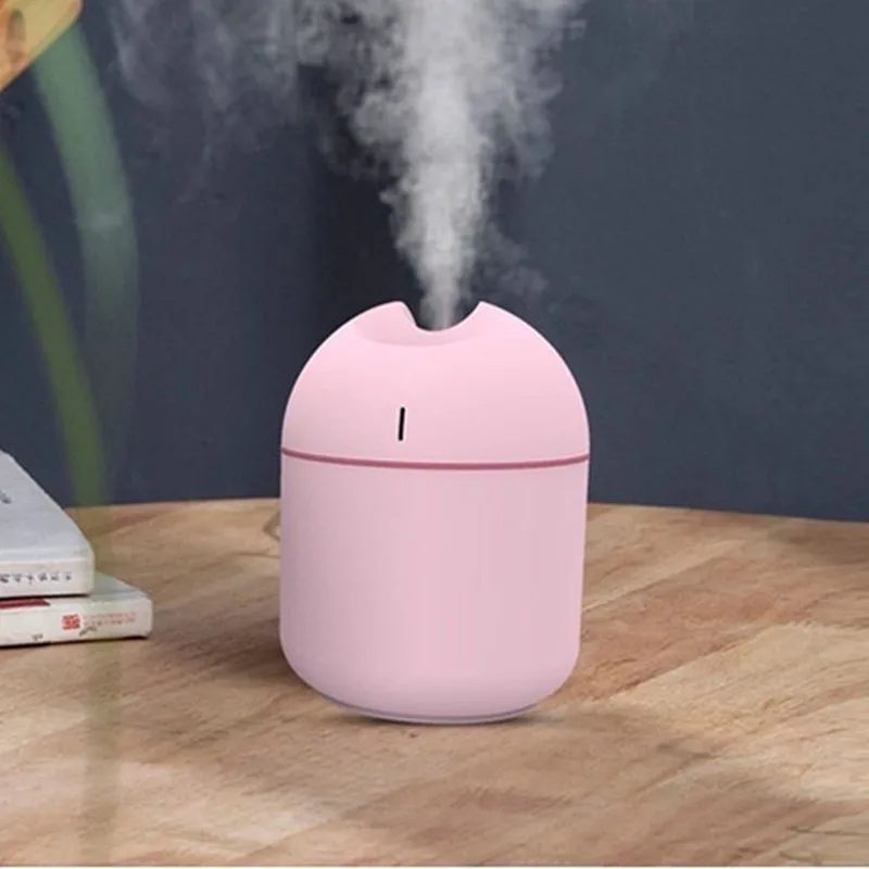 

200ML Ultrasonic Mini Air Humidifier Aroma Essential Oil Diffuser for Home Car USB Fogger Anion Mist Maker with LED Night Lamp