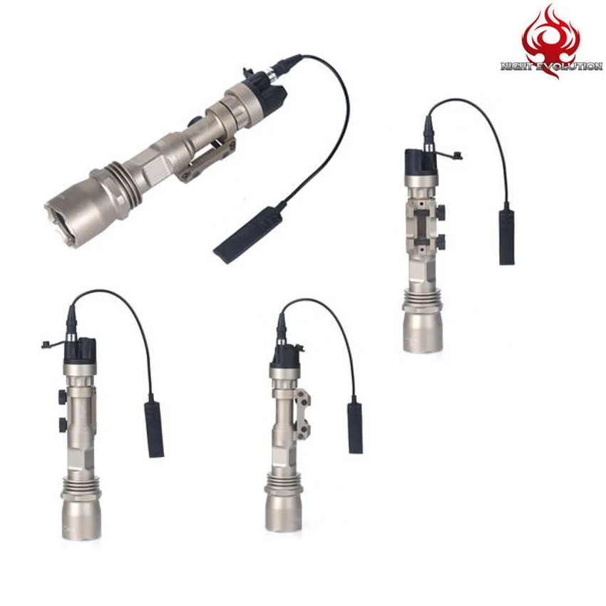 

Night Evolution Airsoft M961 Tactical Gun Light Hunting Flashlight Softair Linterna Rifle Arma Weapon Light NE04009