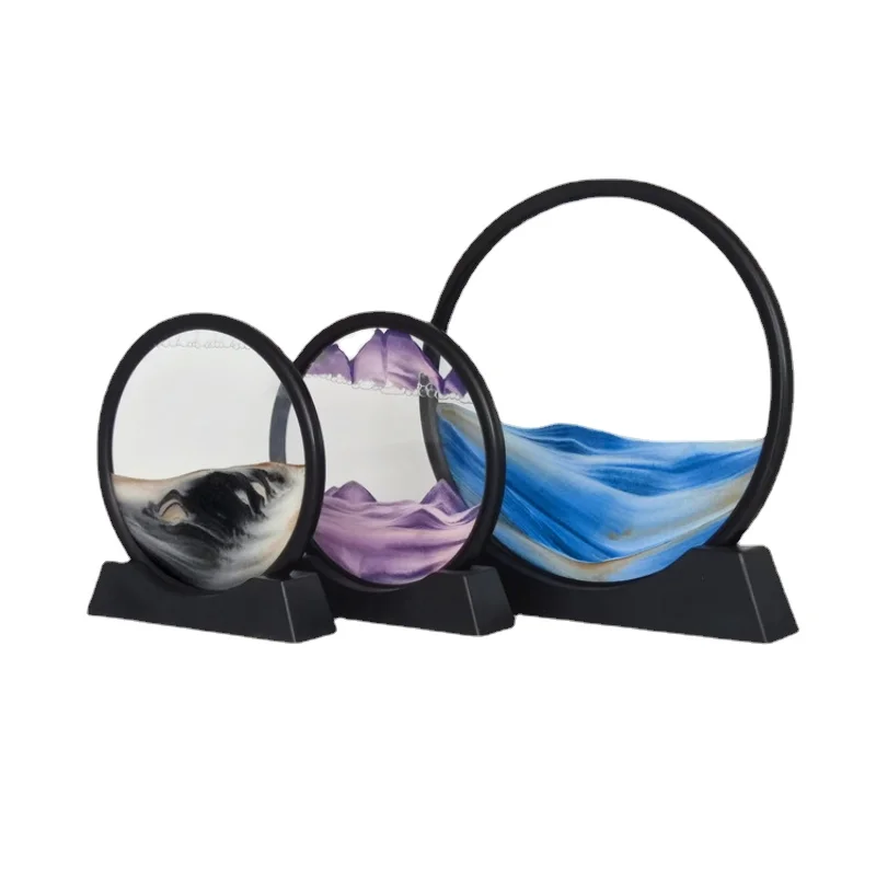 Рождественские украшения для дома 7/12 дюймов движущийся песок искусство рисунок