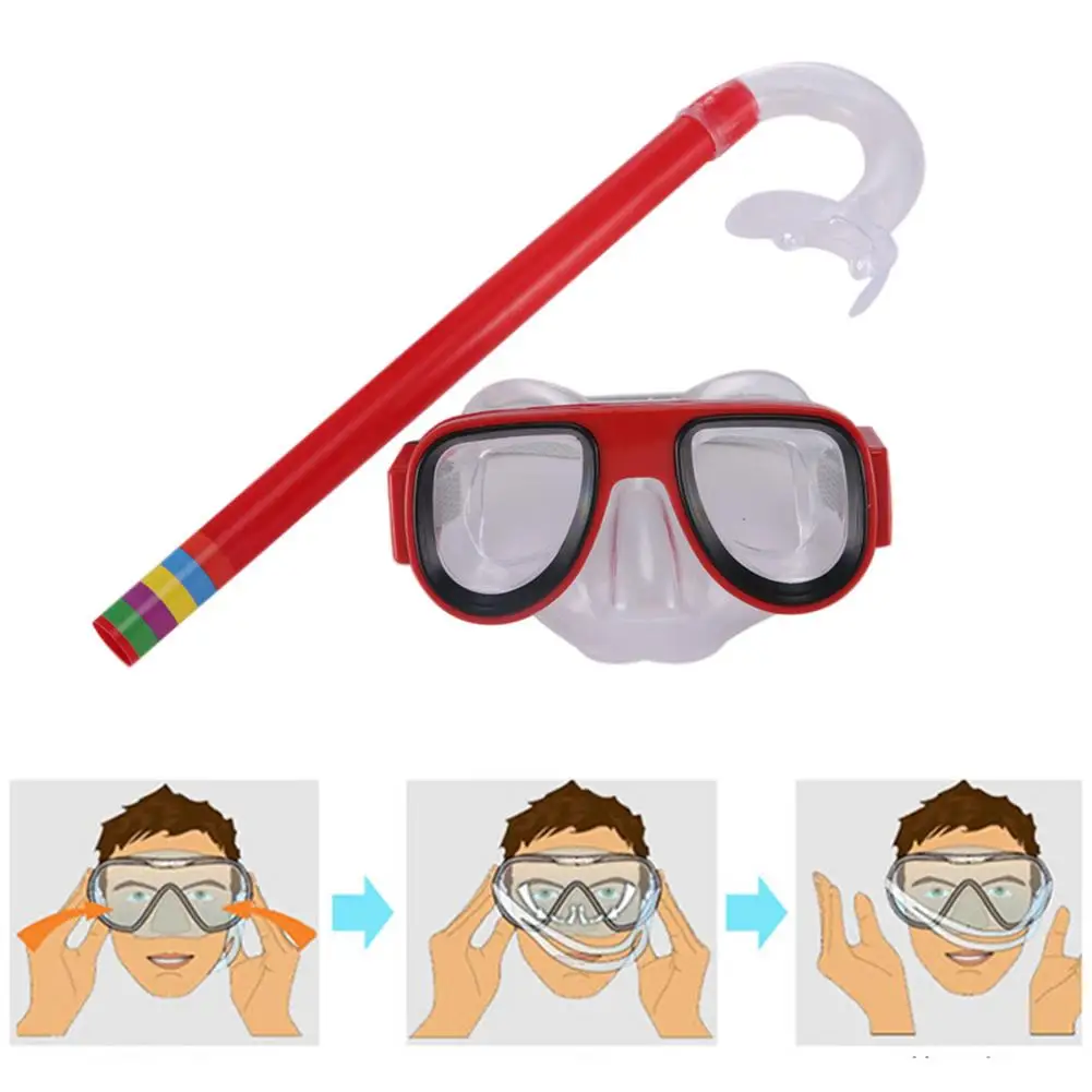 Профессиональная маска для подводного плавания и очки ныряния противотуманные