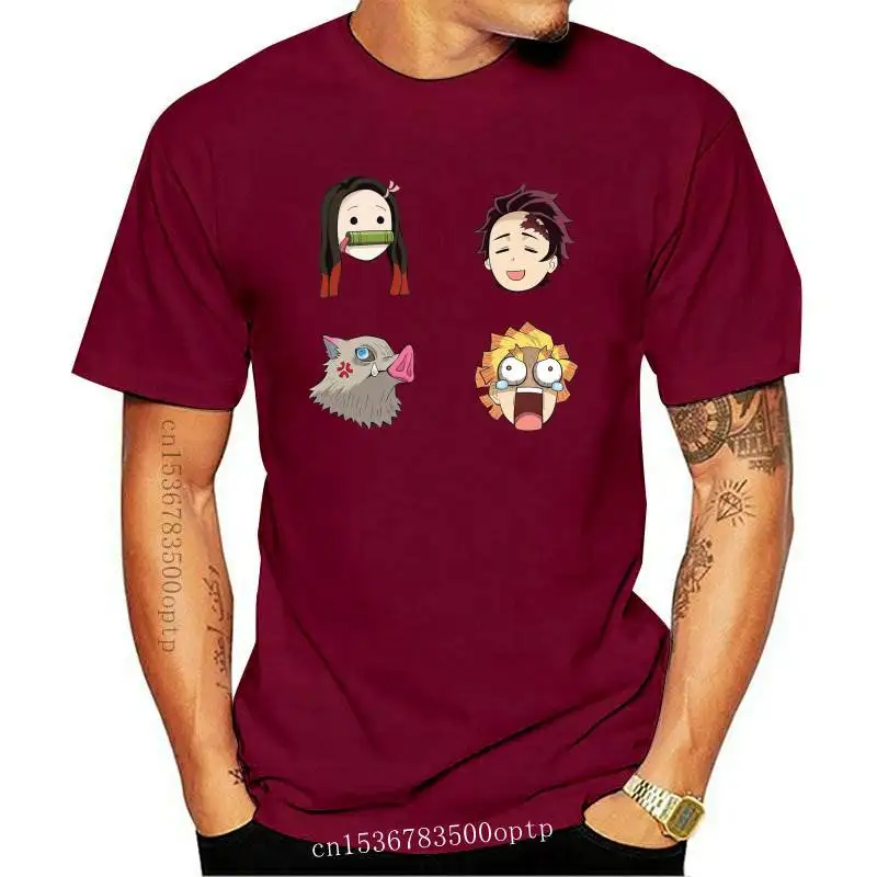 

New Demon Slayer Kimetsu No Yaiba Demon Blade summer top women white t shirt ulzzang summer top harajuku kawaii tumblr