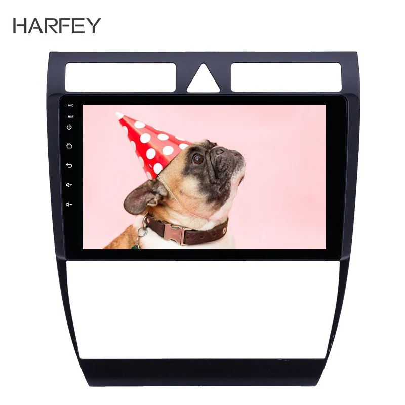 Мультимедийный плеер Harfey 2 din OEM Android 8 1 авторадио android GPS автомагнитола для Audi A6 S6 RS6