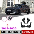Автомобильные Брызговики Mazda 3 2020 BM BN 2019 брызговики брызговик крыло брызговиков спереди и сзади для укладки автомобильные аксессуары