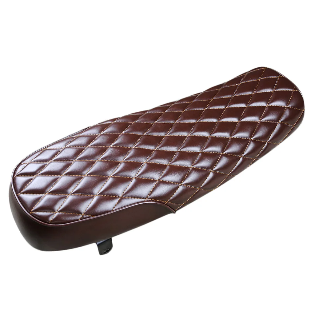 

Motorcycle Flat Brat Saddle -Vintage Passenger Seat, Waterproof