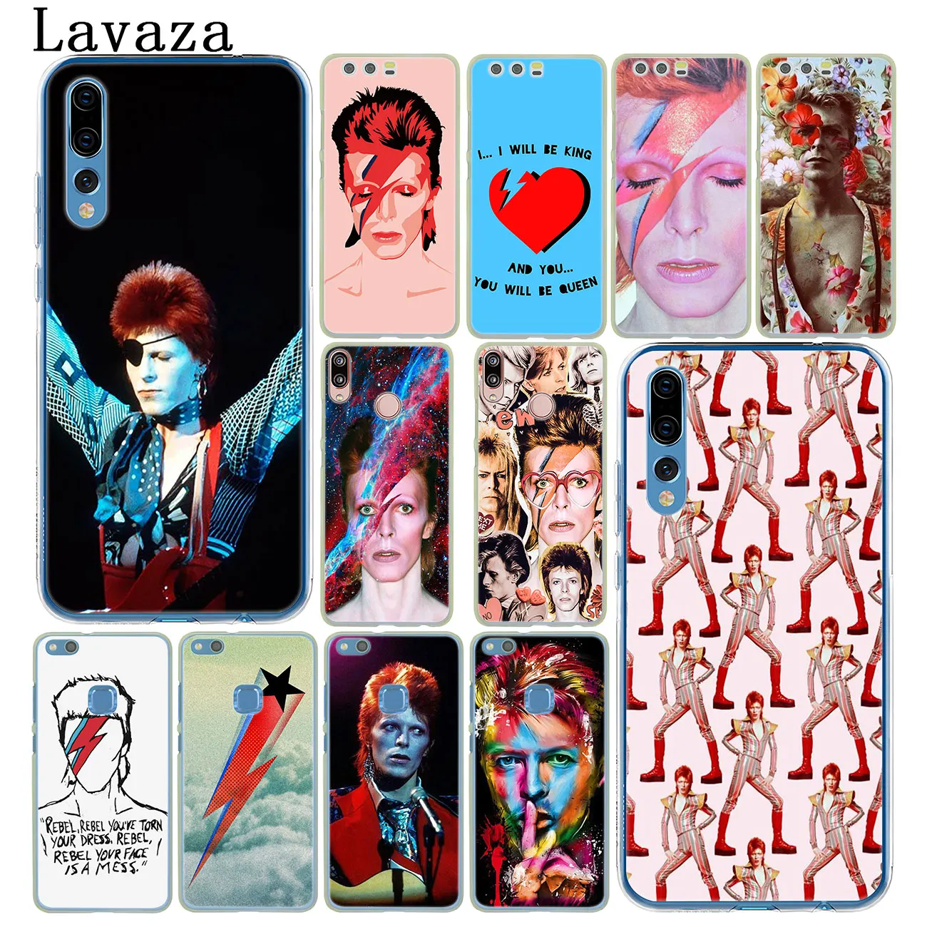 Lavaza David Bowie чехол для телефона huawei Y9 Y7 Prime 2018 2019 Honor 20 10 8 8A 8X9X9 Lite 7C 7X 7A Pro крышка |