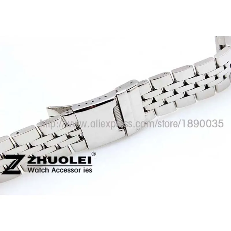22mm 24mm High Quality Solid Stainless Steel Watch Bracelet for men's  Breitling watch band