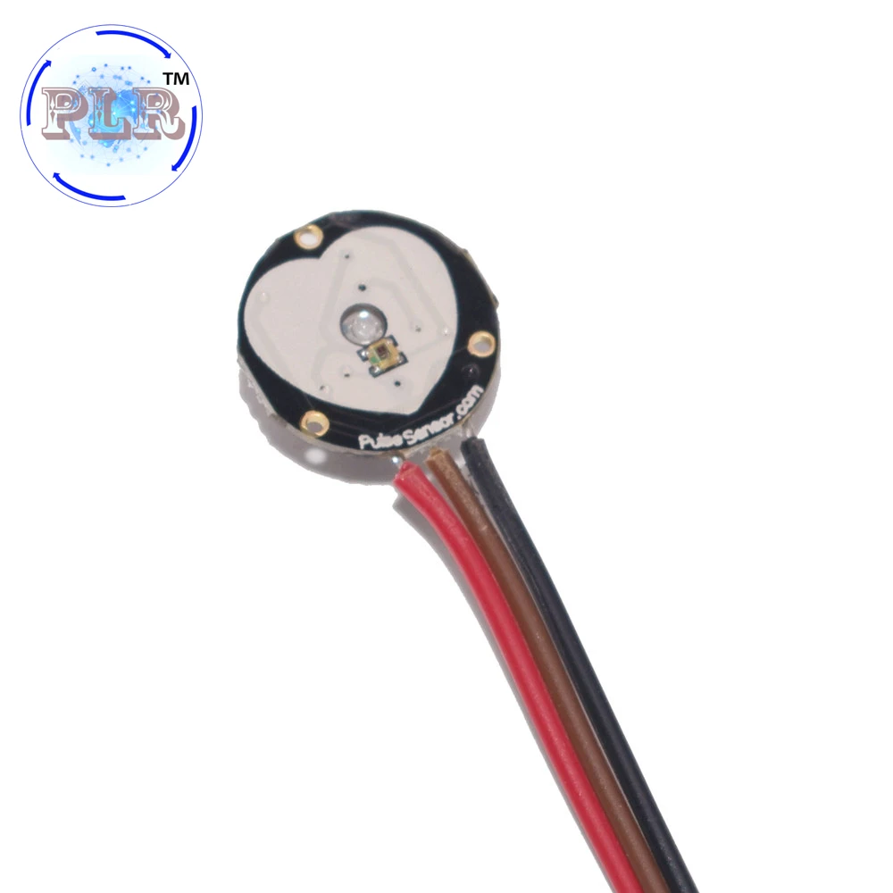 Пульсометр Pulsesensor датчик частоты сердечных сокращений для Arduino PLR аппаратное