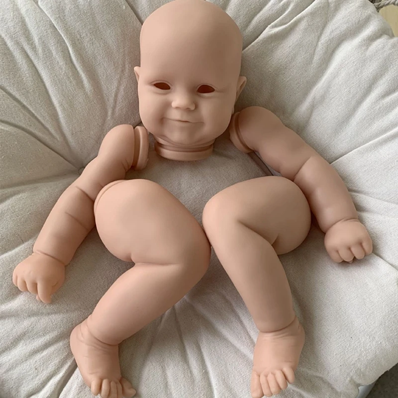 

K3NE Realistic Doll Kit 22 Inch Unpainted Unfinished Newborn Baby Lifelike Body