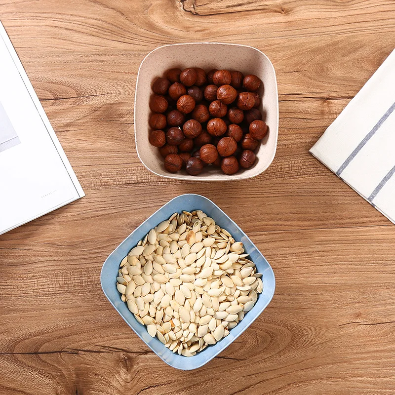 3 шт./компл. салатник пластиковый материал Квадратная форма столовые приборы Kithen