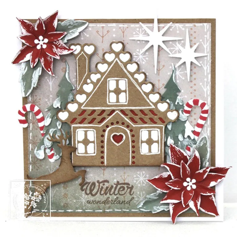 

Christmas Cutting Dies Embossing Cutter Stencil Craft Scrapbooking DIY Decor