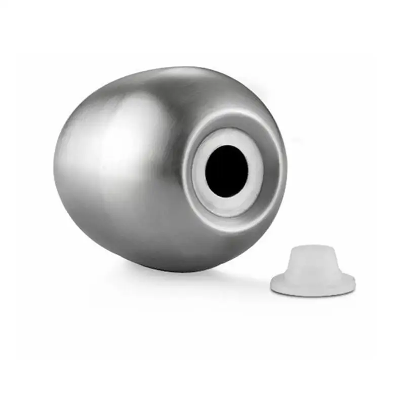 2 шт./компл. из нержавеющей стали в форме яйца Солонка и перечница с дырочками