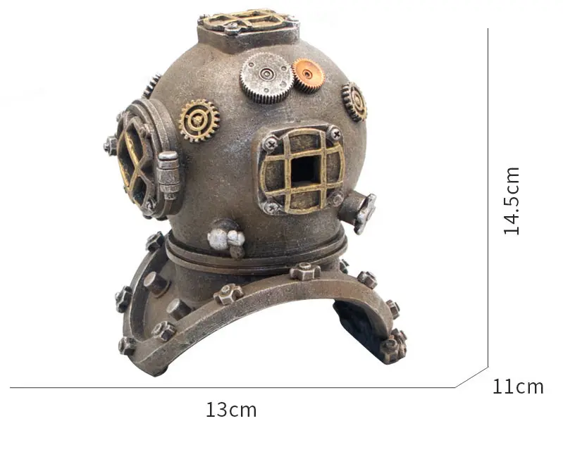 13x15 см аквариумный пейзаж Космический капсульный декор полимерное украшение