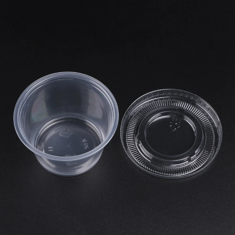 

5X 110ml Storage Container Organizer Box For Light Clay Play Foam Slime Mud