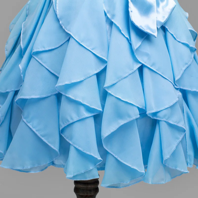 2017 г. Платье для девочек праздничное платье принцессы с блестками маленьких