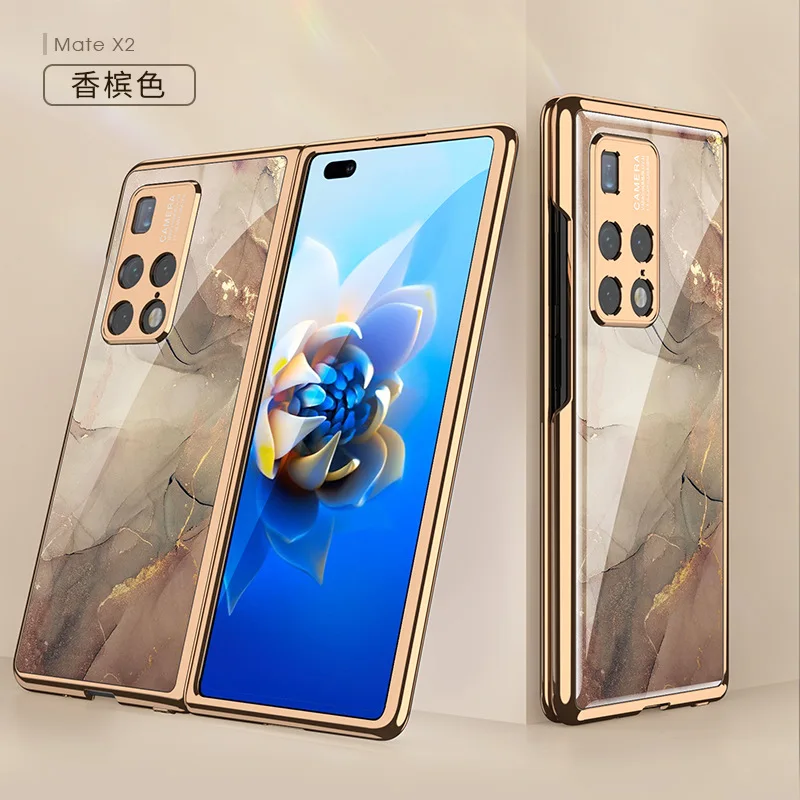 

Glass Case For Huawei Mate X2 Case For Huawei Mate X2 5G Case For Galaxy Z Fold2 Case For Galaxy Fold Case