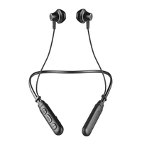 bluetooth headset sports running new hanging neck binaural in ear stereo
